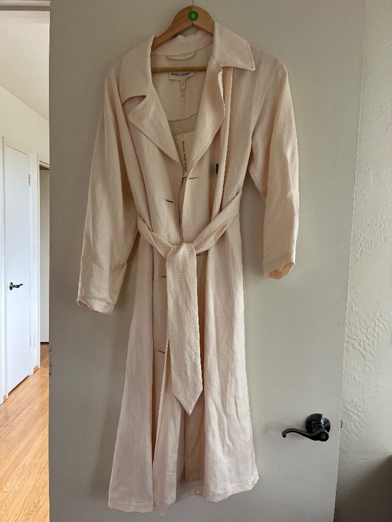 Mara Hoffman Jackets & Blazers - NWT Mara Hoffman Bernadetta Linen Tencel Coat in XXS